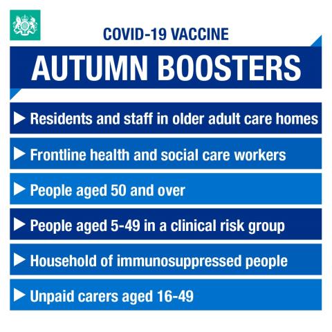 Covid-19 Autumn Booster Vaccination Programme Begins | City Of ...